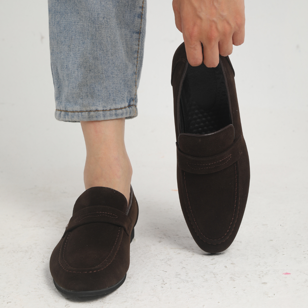 OSMARA | Mocassins en daim