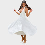 Catalina | Robe Midi Romantique