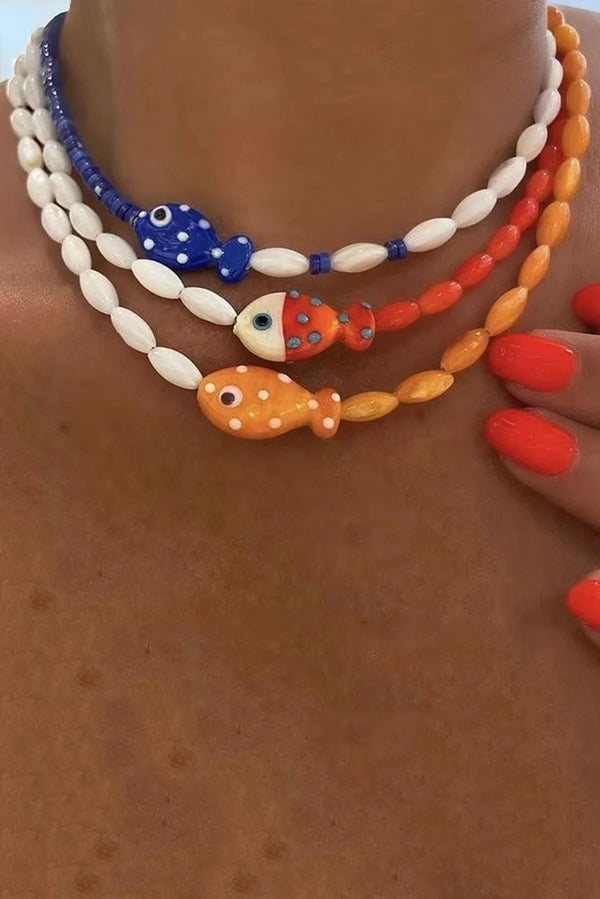 Collar de Pez Payaso con Lunares