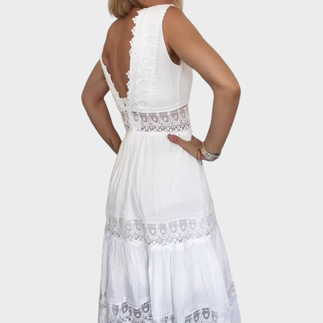 Aurélia | Elegante Vestido de Encaje - OSMARA Fashion - vista 3