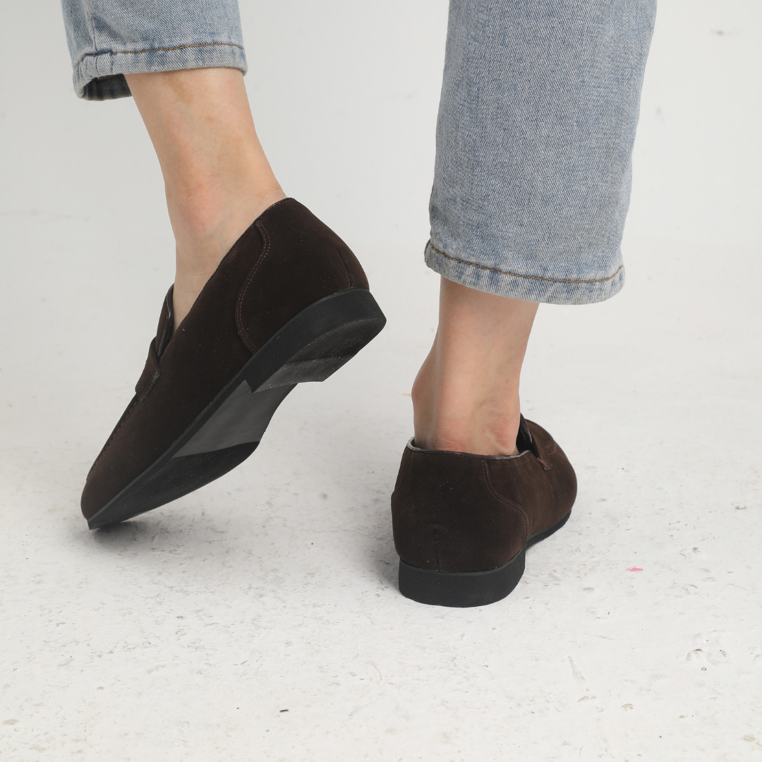 OSMARA | Mocassins en daim