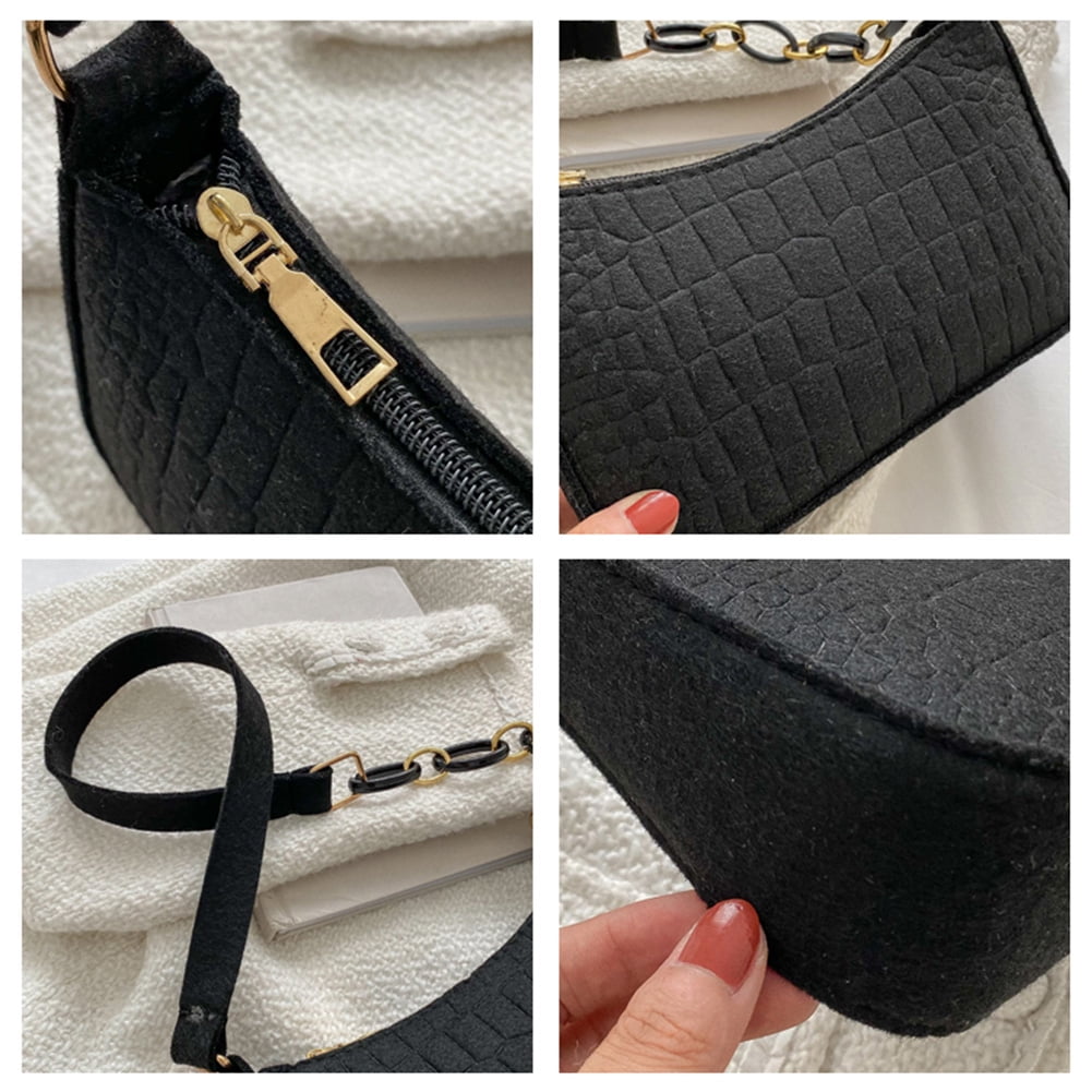 VANA - Bolso Bandolera Pequeño Efecto Cocodrilo