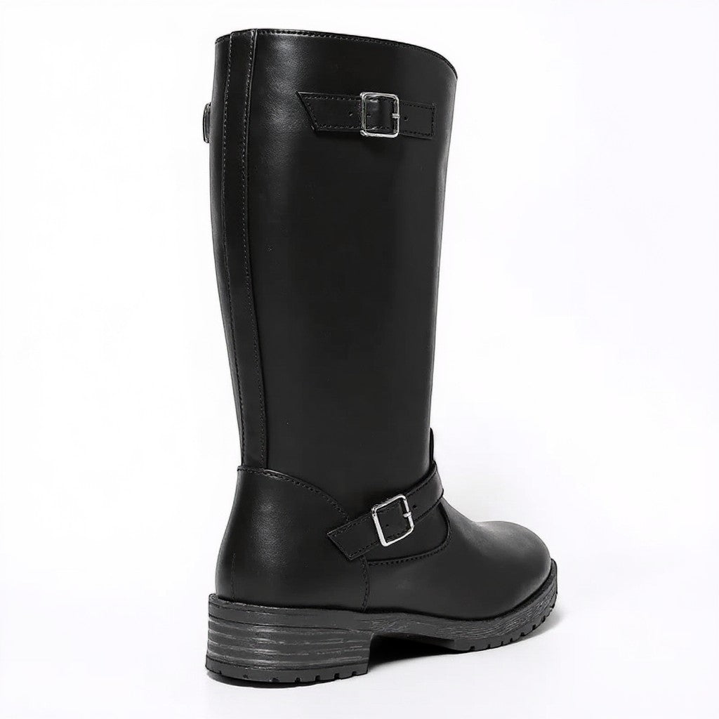 Freja - Botas Media Caña de Piel