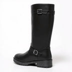 Freja - Botas Media Caña de Piel
