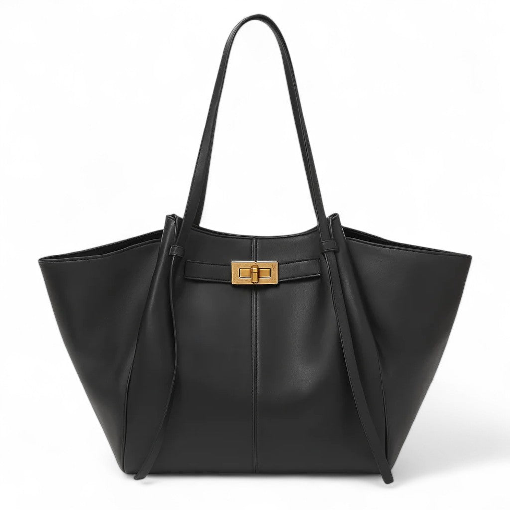 ARYS - Bolso para Clases de Piel Elegante Gran Capacidad Burdeos
