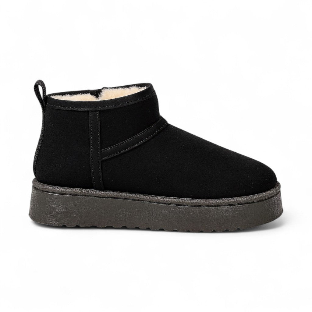 Sally - Bota Forrada Cálida y de Tendencia para Mujer