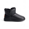 Hyra - Bota Forrada Negro de Símil Piel de Tendencia