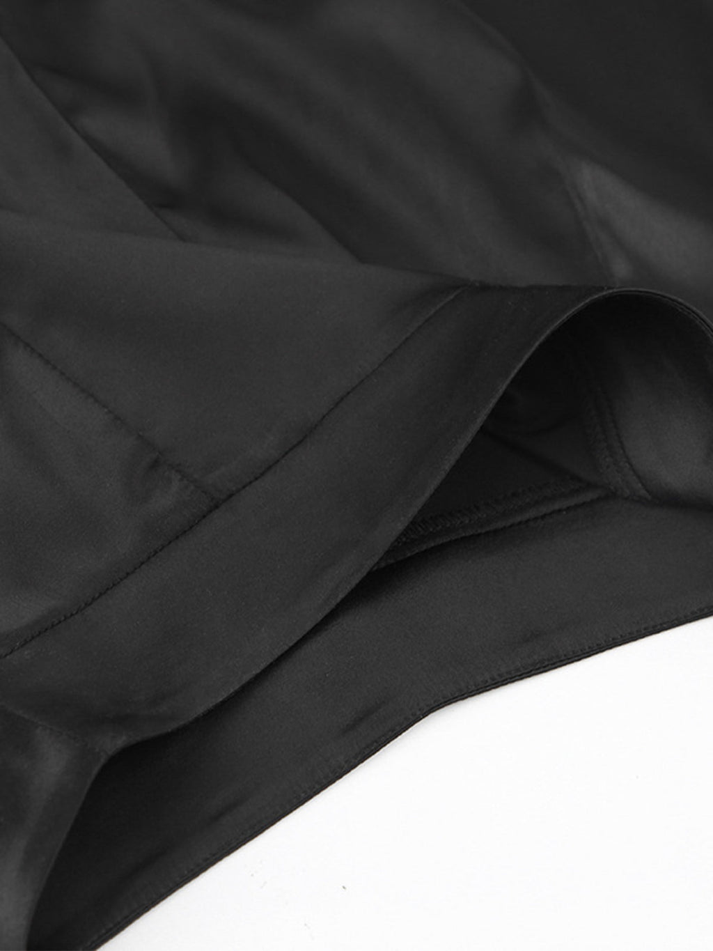Pantalón de Vestir Ancho Oversize de Satén