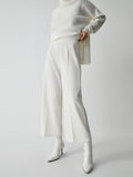 Pantalón Culotte Ancho Semitransparente