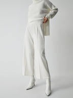 Pantalón Culotte Ancho Semitransparente