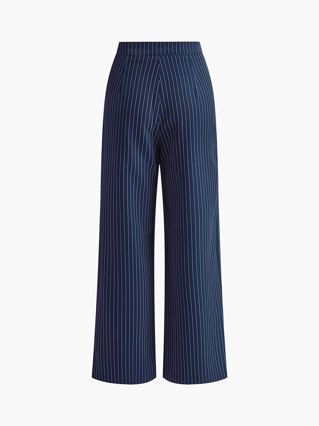 Pantalón Ancho Plisado de Raya Diplomática