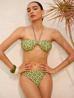 Retro Print Bikini Bottom