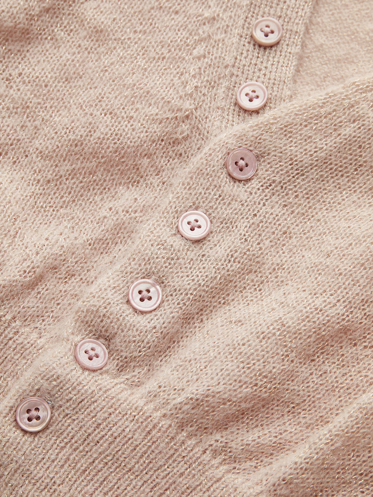 Wool Blend Cropped Cardigan & Top Set