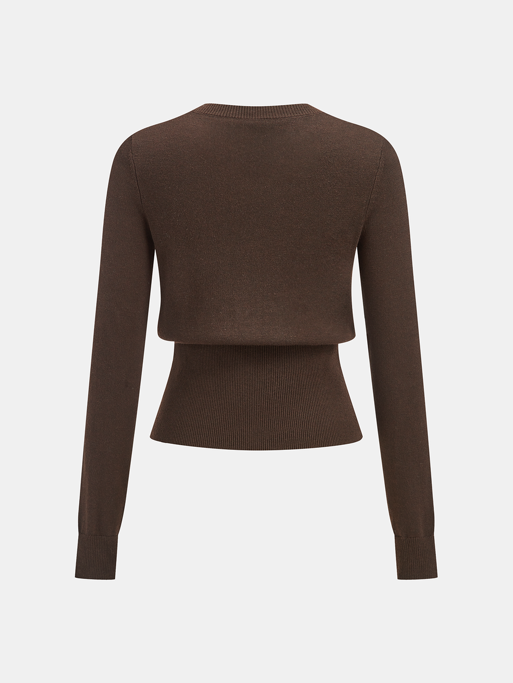 Metal Button Knit Cardigan