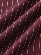 Pantalón Ancho de Raya Diplomática con Cinturilla Asimétrica