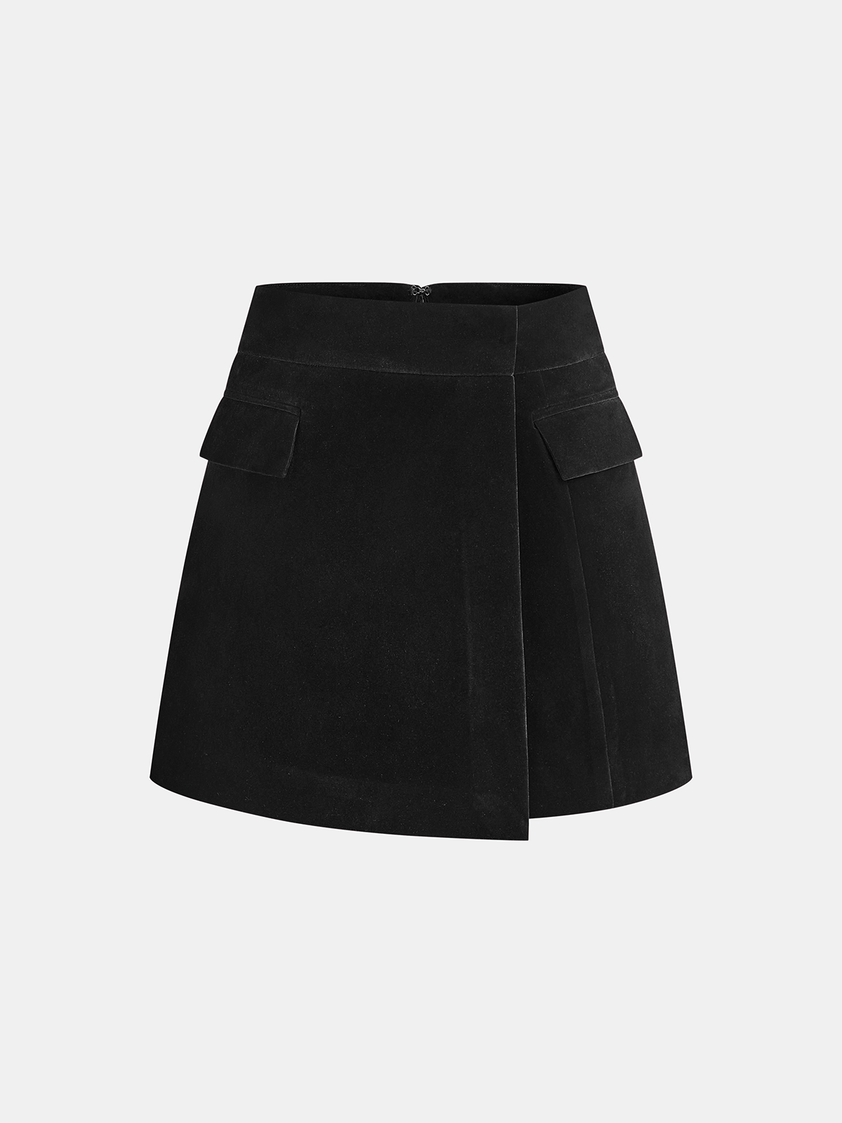 Minifalda Asimétrica de Pana