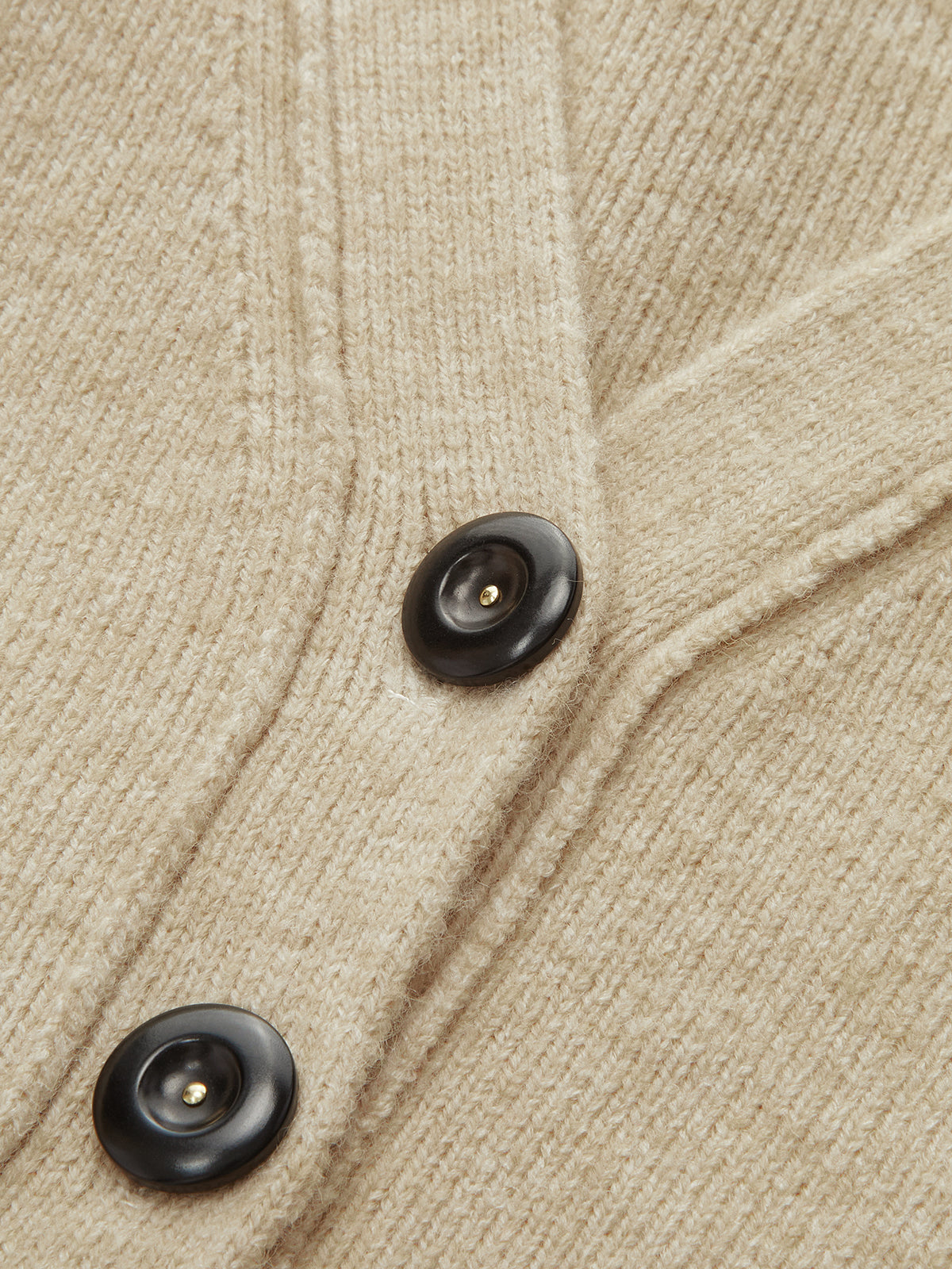 V-Neck Buttoned Slim Cardigans