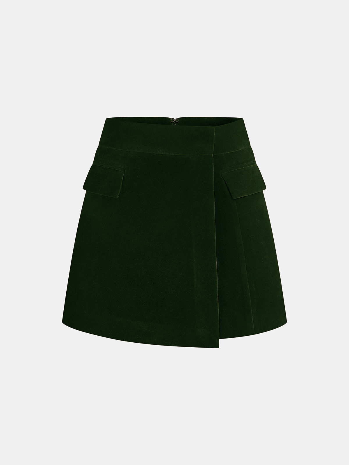 Minifalda Asimétrica de Pana