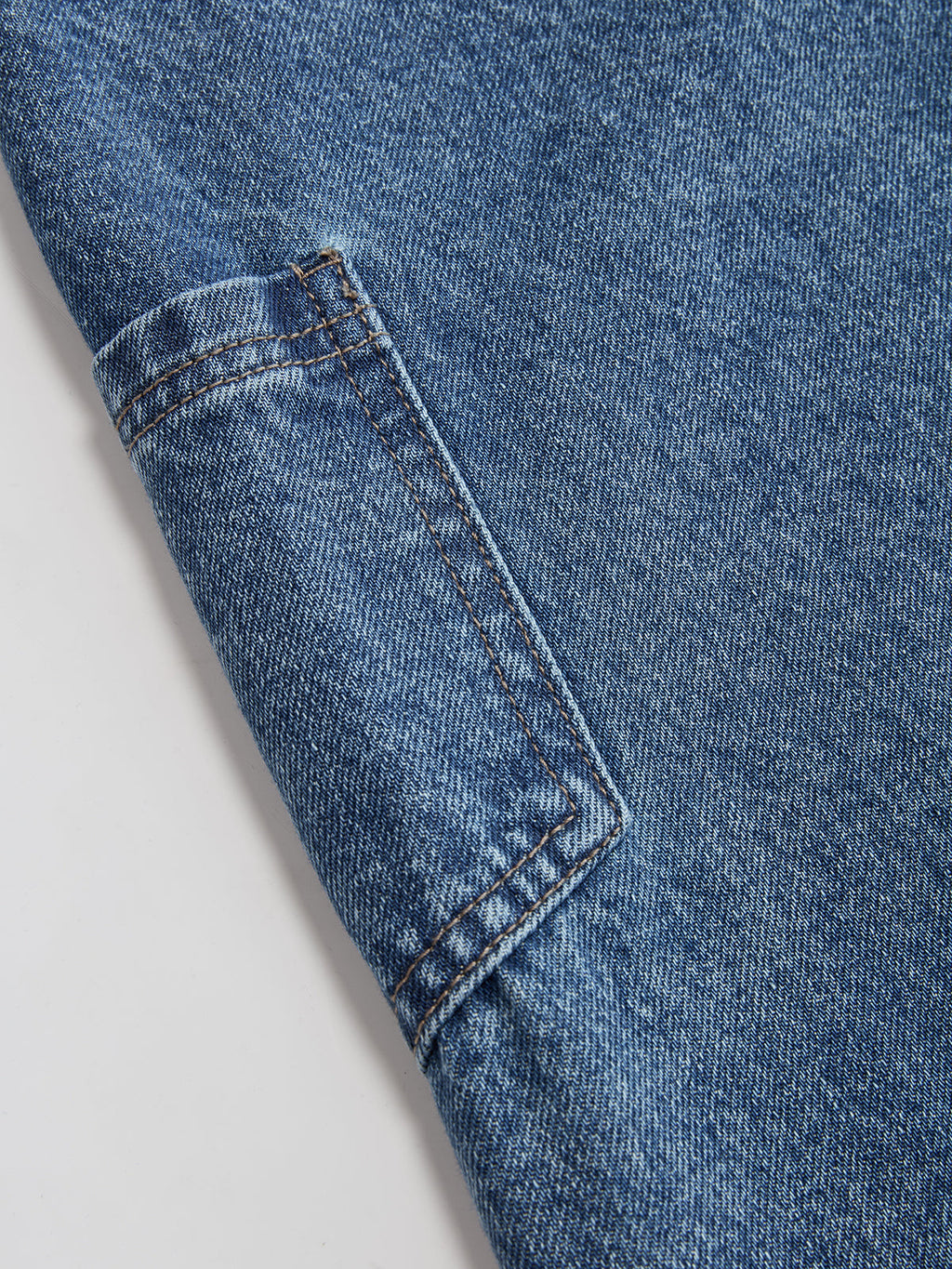 Jeans Anchos Cruzados