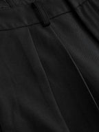 Pantalón Ancho Plisado con Cintura Corset