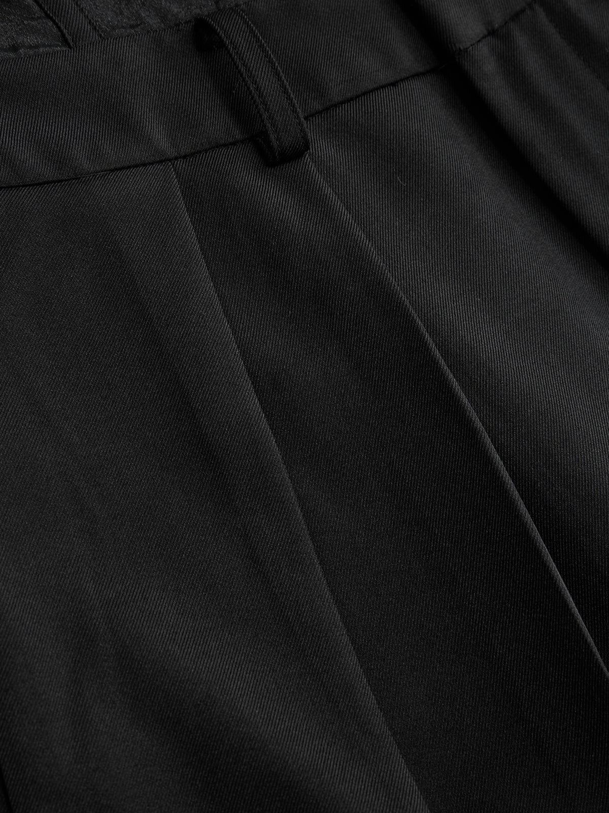 Pantalón Ancho Plisado con Cintura Corset