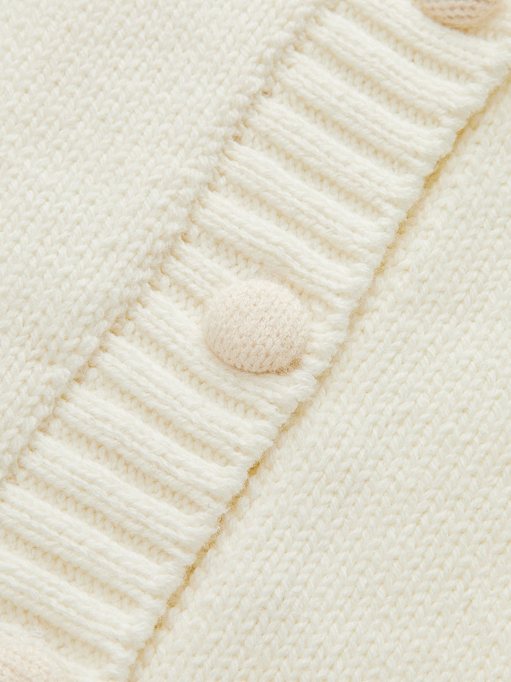 Tie-Back Button Knitted Cardigan