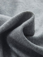 Metal Button Wool-Blend Collared Knit Cardigan