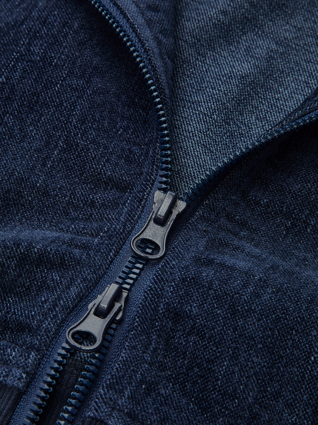 Conjunto de Chaqueta de Terciopelo con Cremallera y Pantalón Ancho