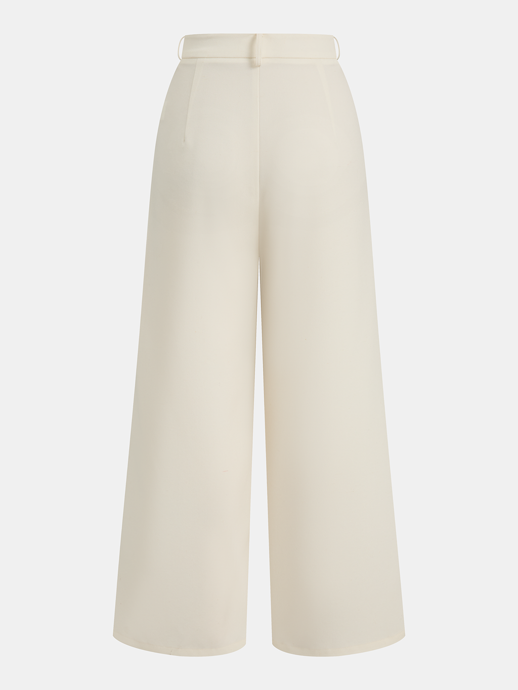 Conjunto de Top Sin Mangas con Cinturón y Pantalón Plisado de Corte Mejorado