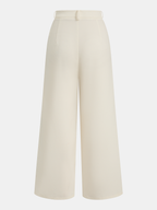 Conjunto de Top Sin Mangas con Cinturón y Pantalón Plisado de Corte Mejorado