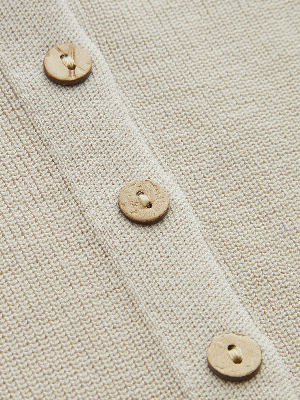 Button Front Short Sleeve Knit Cardigan