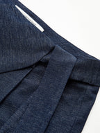 Pantalón Ancho Cruzado Asimétrico
