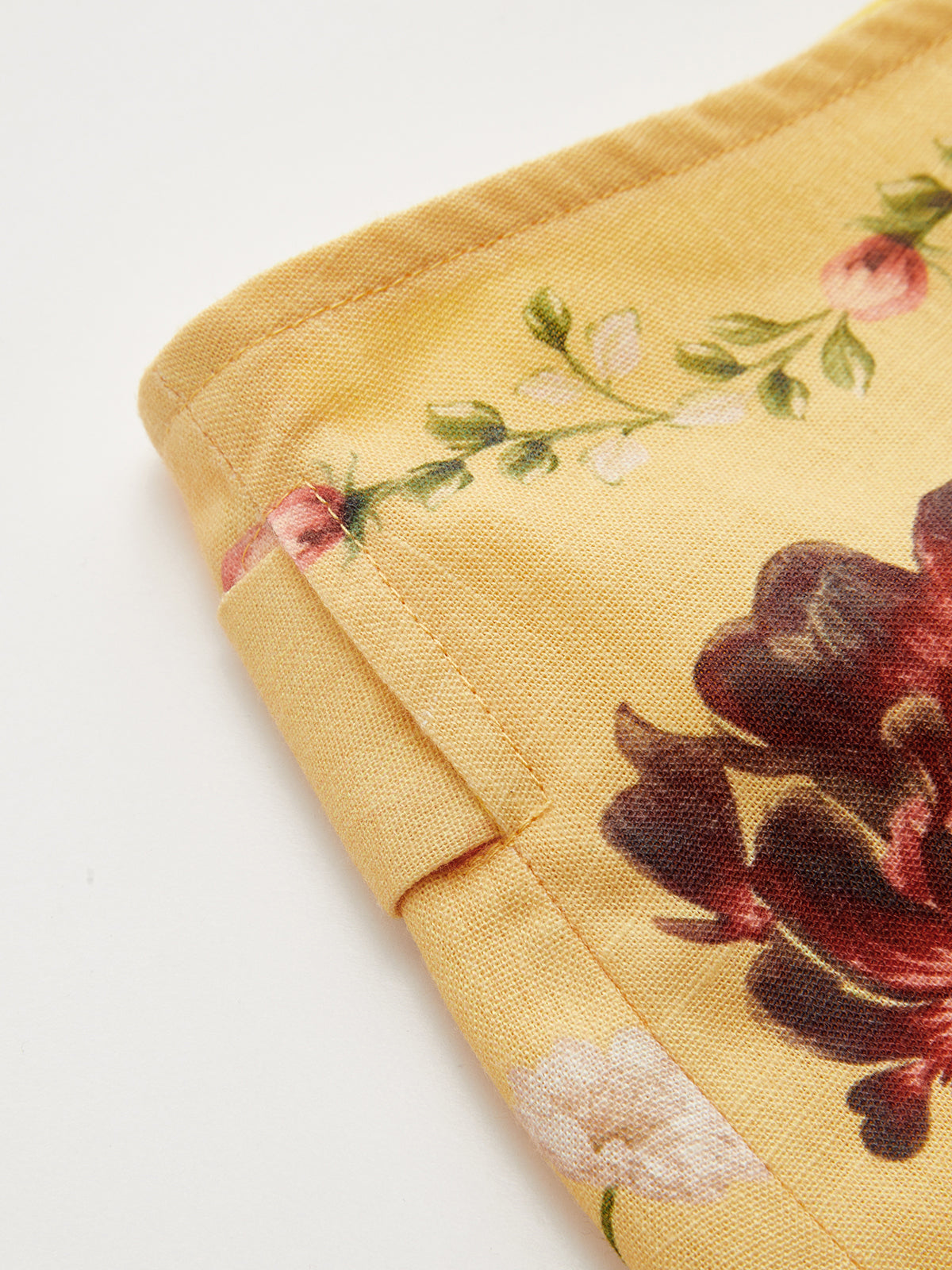 Minifalda Cruzada Anudada con Estampado Floral
