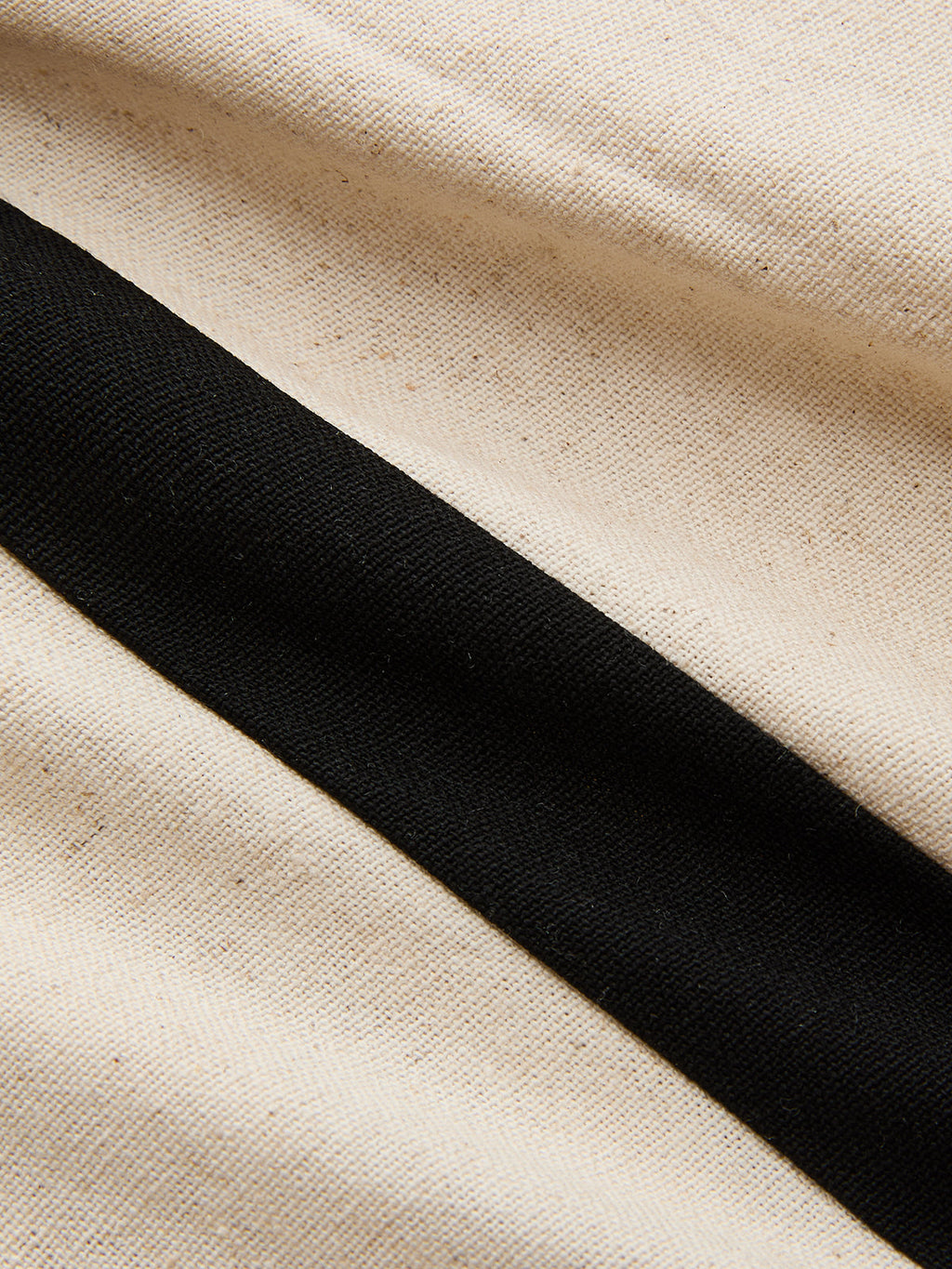 Conjunto de Pantalón de Lino y Algodón con Cremallera y Ribete de Contraste