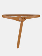 Knotted Leather Waist Belt