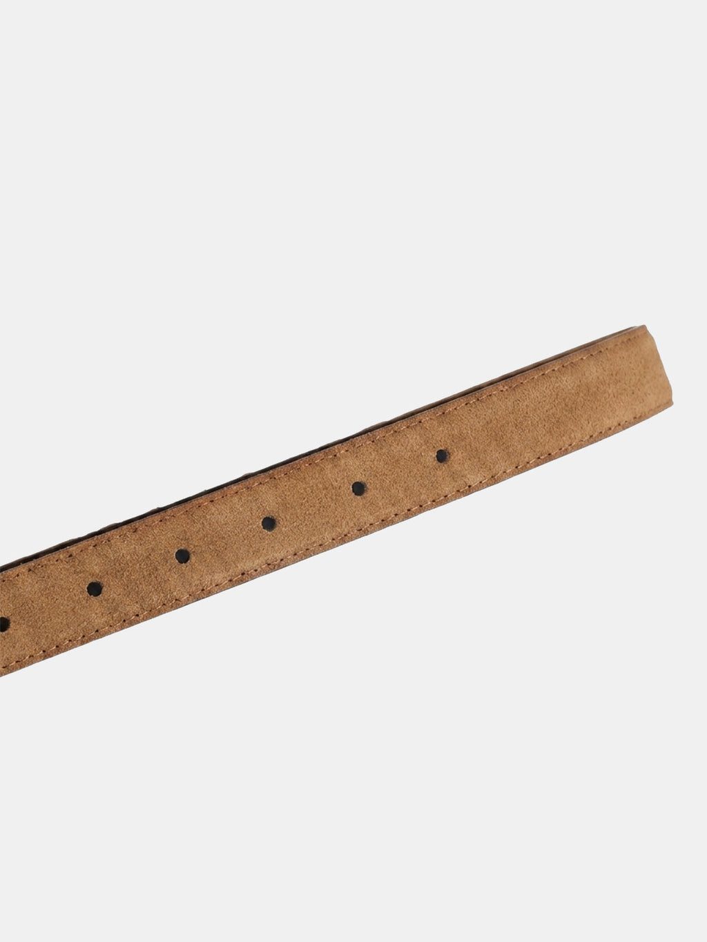 Classic Suede Leather Metal Buckle Belt