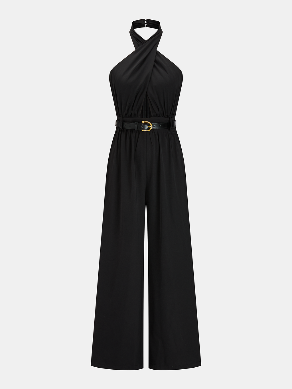 Mono Ancho Halter Cruzado con Cinturón