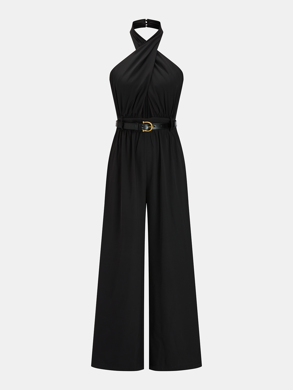 Mono Ancho Halter Cruzado con Cinturón