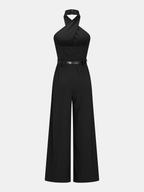 Mono Ancho Halter Cruzado con Cinturón