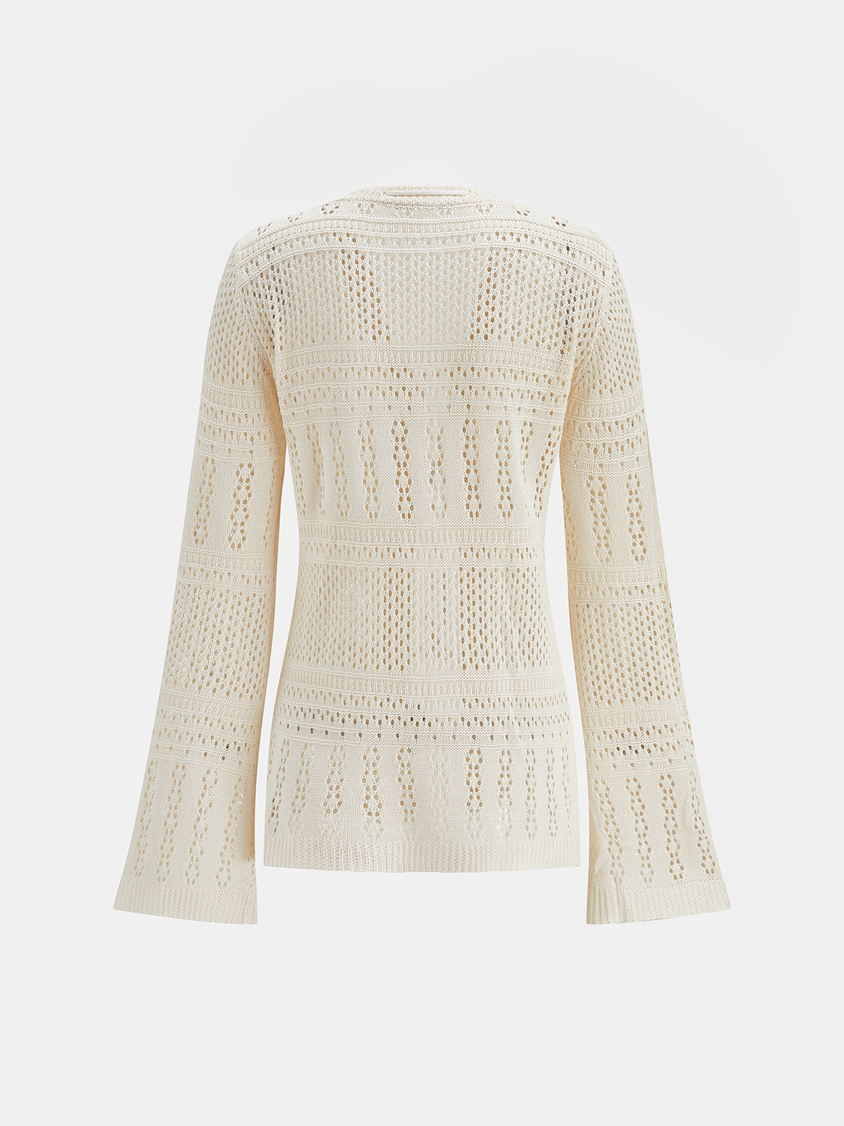 Crochet Knit Cardigan & Mini Skirt Set