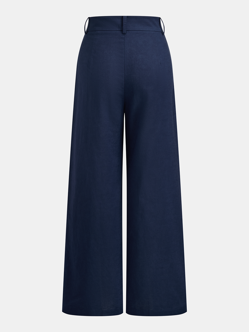 Conjunto de Top Halter Cruzado de Lino y Pantalón