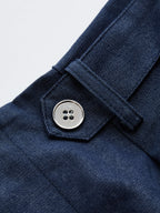 Conjunto de Blusa Sin Mangas con Cuello Anudado y Pantalón
