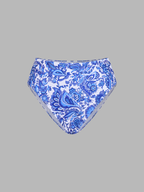Paisley Halter High Waist Bikini Set
