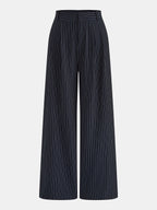 Conjunto de Camisa Sin Mangas y Pantalón de Raya Diplomática