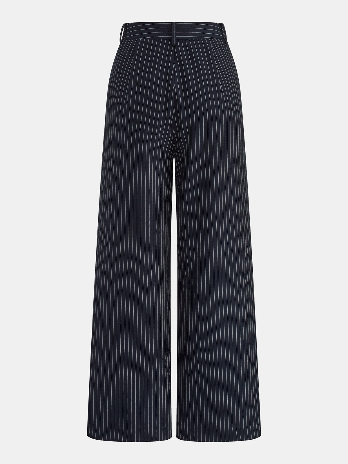 Conjunto de Camisa Sin Mangas y Pantalón de Raya Diplomática