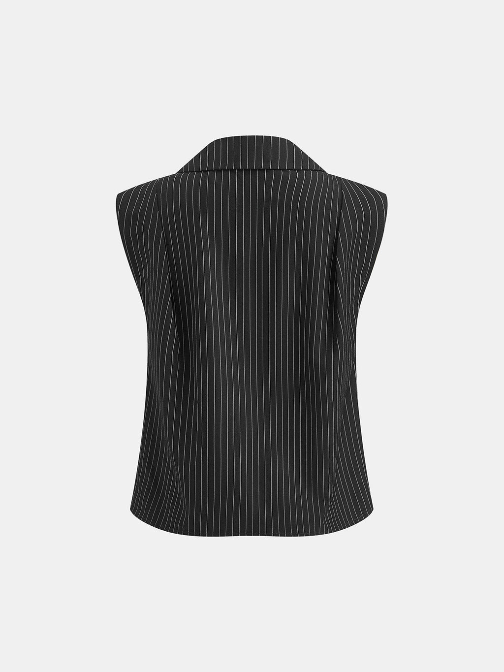 Conjunto de Camisa Sin Mangas y Pantalón de Raya Diplomática