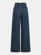 Jeans Anchos de Cintura Alta