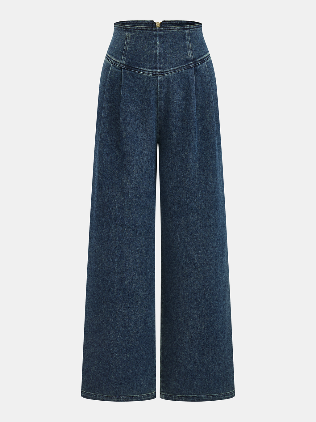 Jeans Anchos de Cintura Alta