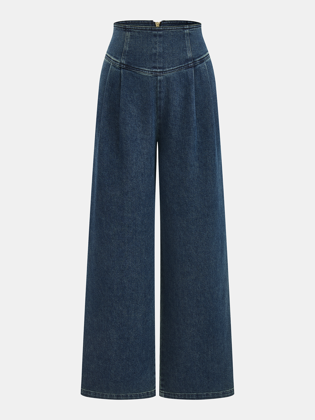 Jeans Anchos de Cintura Alta