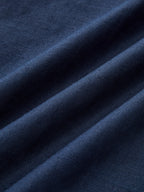 Pantalón Ancho de Lino y Algodón con Cinturón
